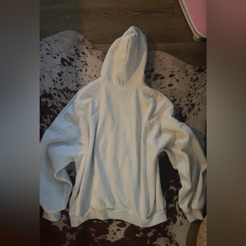 Comfrt Minimalist Light Gray Full Zip Hoodie Sz 3XL fits‎ like xl - Picture 5 of 6